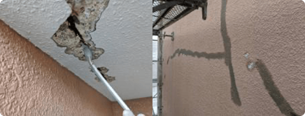 クラック及び中性化の補修