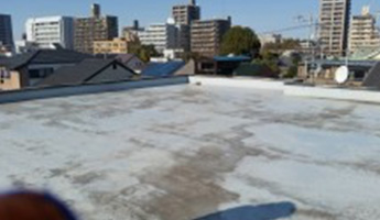 屋上部分の経年劣化