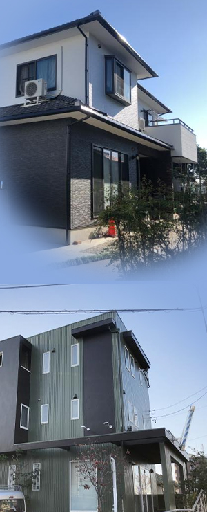 はじめまして！みんなの住まいと笑顔を守る！塗替え工房ながもち君です。