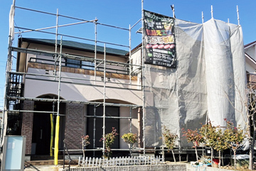 足場解体前にしっかりと検査！