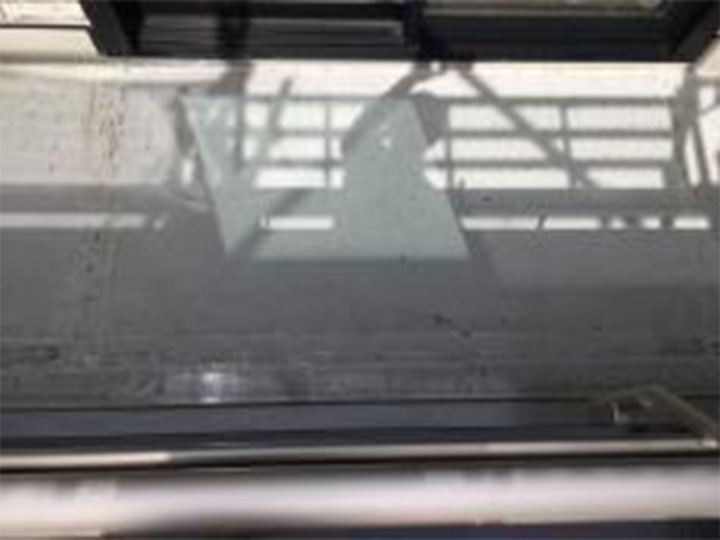 専用プライマーの塗布が完成しました。