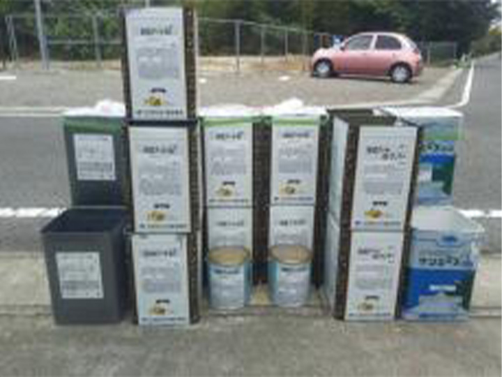 実際に使用した材料です。