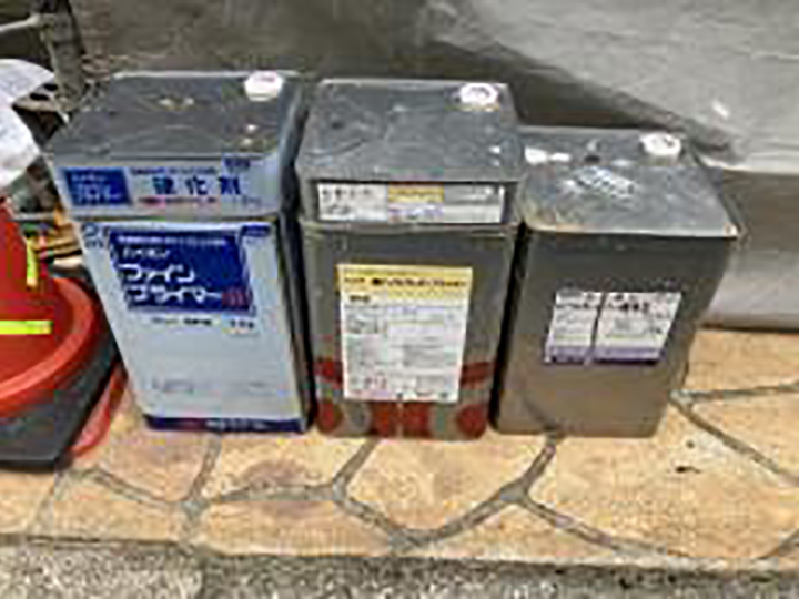 実際に使用した材料です。