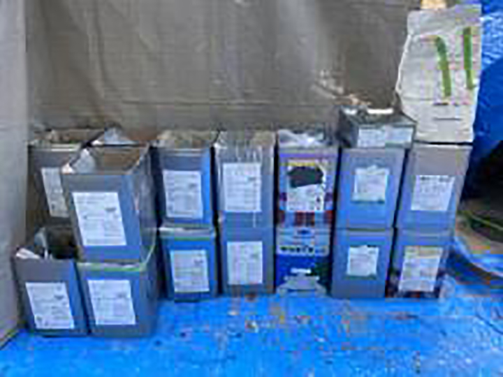 実際に使用した材料です。