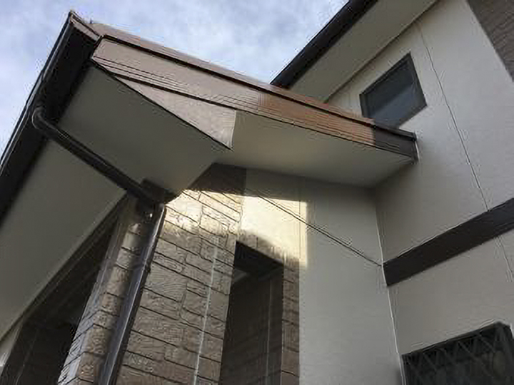 施工後の近景のお写真です。