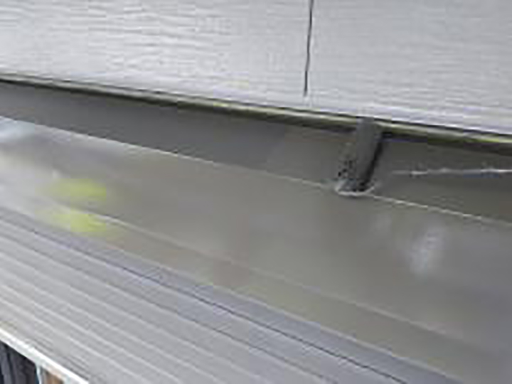 シャッターBOX仕上げ2回目です。