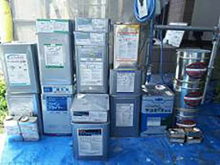 実際に使用した材料です。