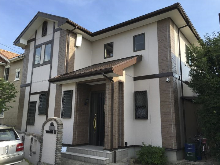 S様邸 屋根外壁塗装リフォーム