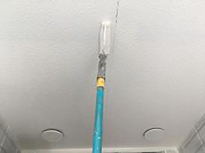 上裏仕上げ2回目を行います。