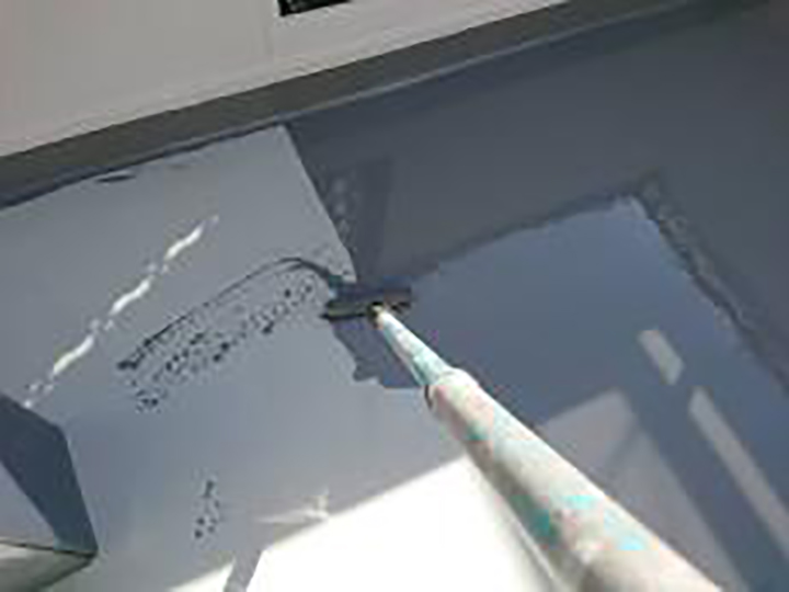 トップコートを塗布します。