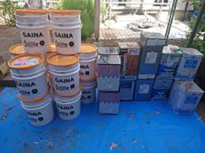 実際に使用した材料です。