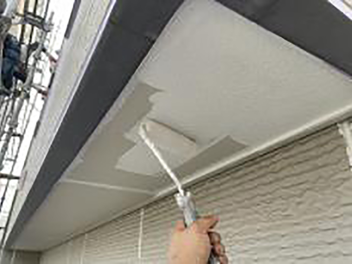 上裏仕上げ1回目を行います。