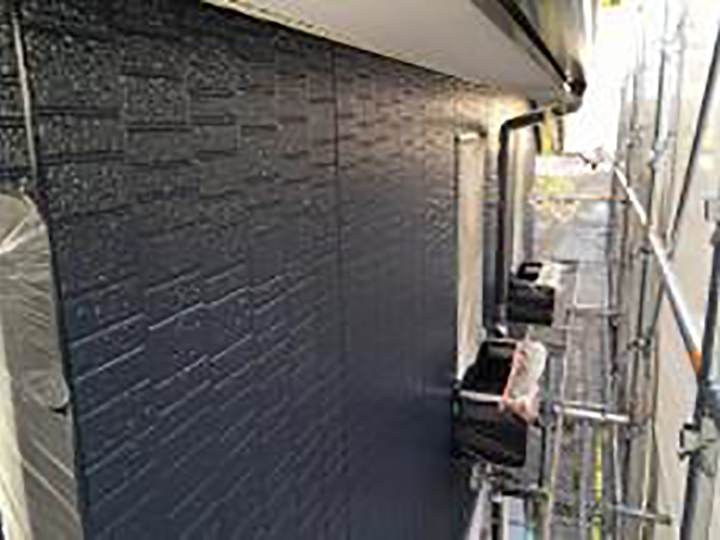 上塗りが完成しました。