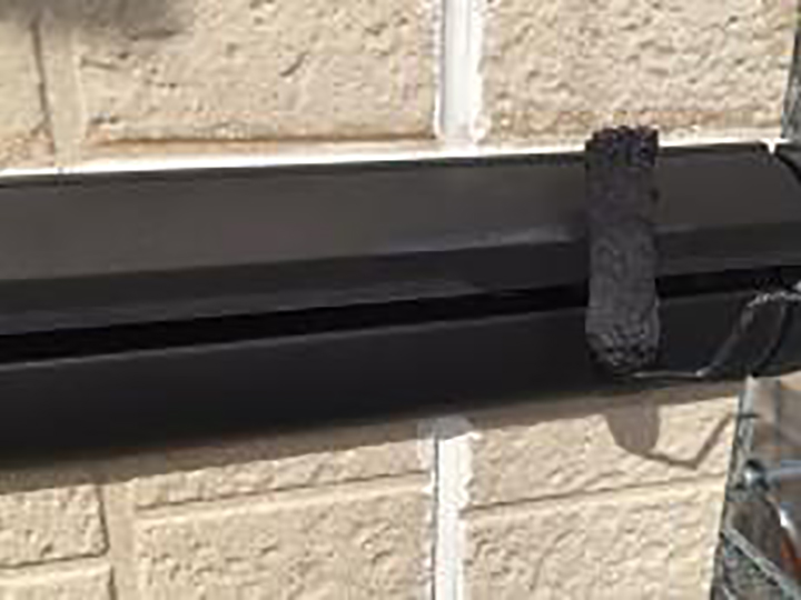 幕板仕上げ1回目を行います。