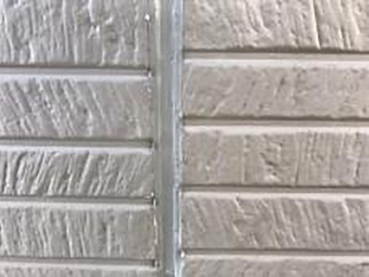 コーキングの打ち替えが完成しました。