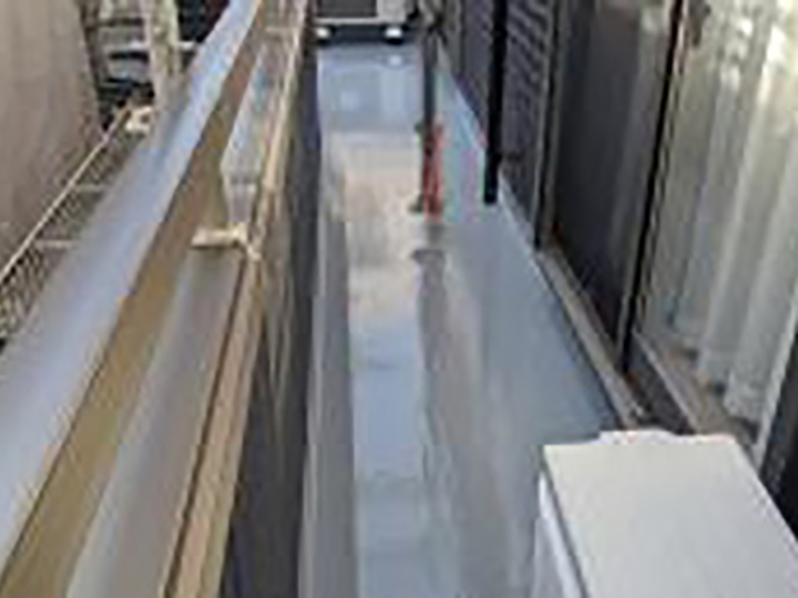 バルコニー施工後のお写真です。