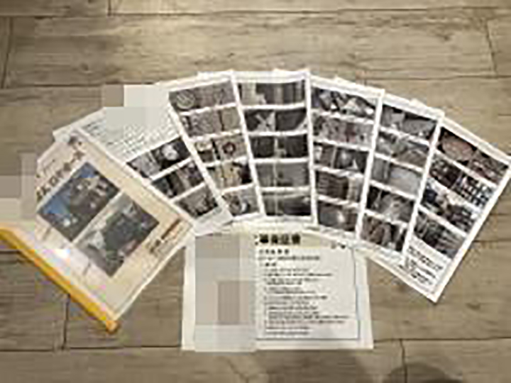 塗替えログポースを贈呈しました。<br />
工事の履歴をしっかり残し、資産価値の向上へ！