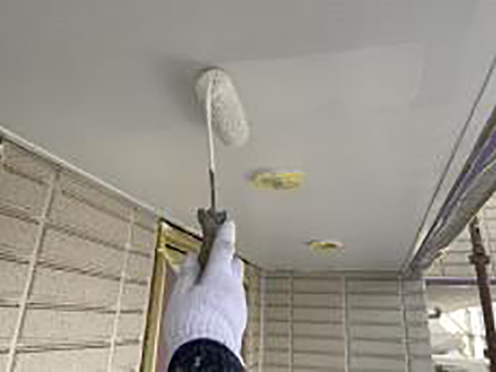 上裏仕上げ2回目を行います。