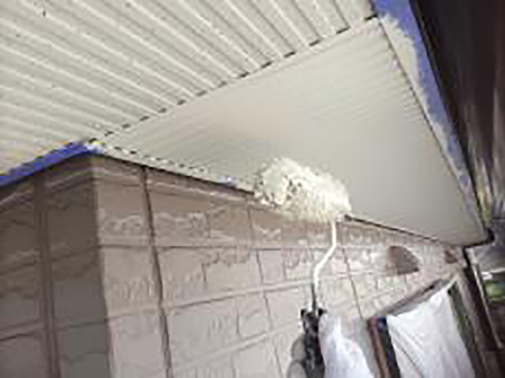 上裏仕上げ1回目を行います。