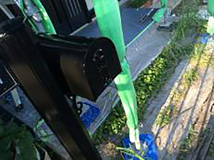 POST及び柱の塗装を行います。