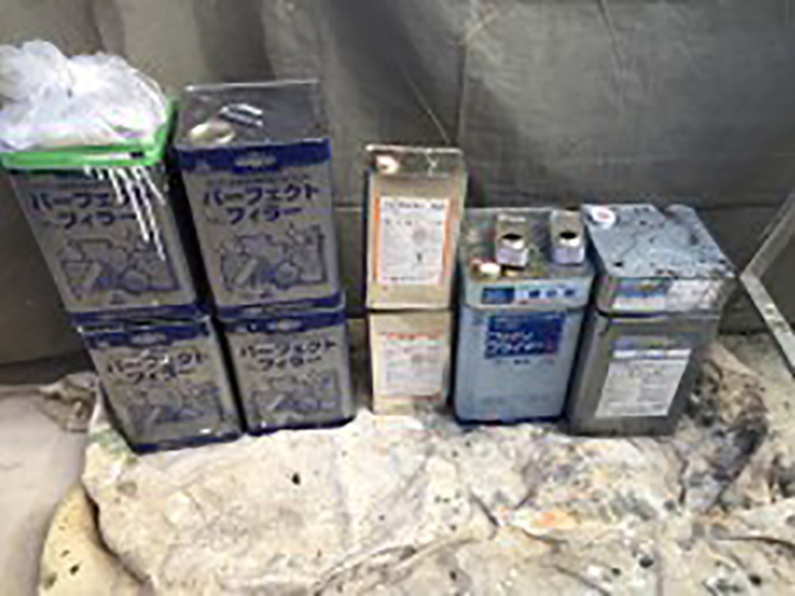 実際に使用した材料です。