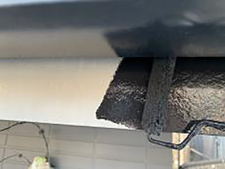 鼻隠し仕上げ1回目を行います。