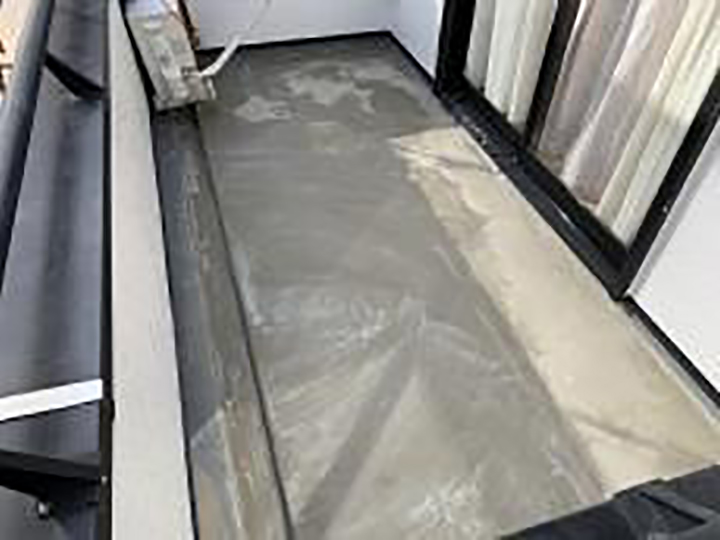 塗布完了後のお写真です。