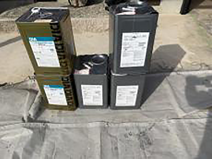 実際に使用した材料です。