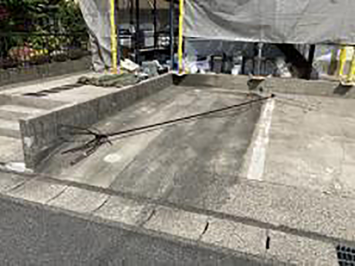 アンテナを撤去しました。