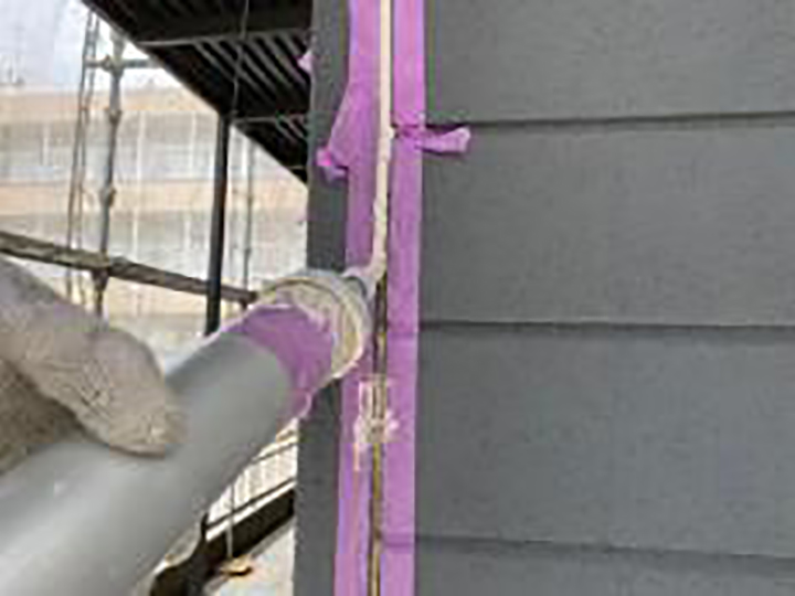 新しいコーキングを充填します。