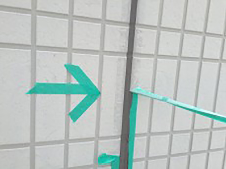 コーキングの打ち替えが完成しました。