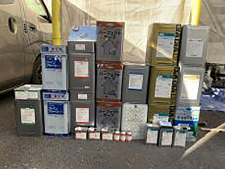 実際に使用した材料です。